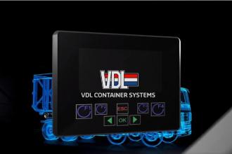 VDL toont haar nieuwe controller met display op de Bauma