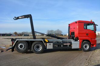 Haakarmsysteem Low Version uitvoering voor Euromaskin