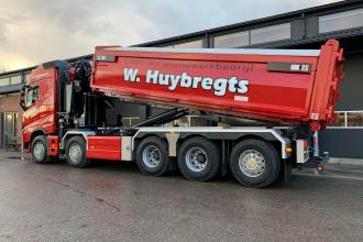 Muns Hydraulics from Oosterhout builds a beautiful combination for BV LOONBEDRIJF W.HUYBREGTS from Zundert