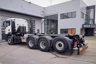 Transporditehnika OÜ aus Estland baute einen 25 Tonnen VDL-Hakenlift